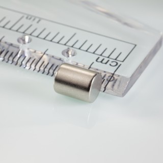 Magnet neodim cilindru cu diam.6x7,5 N 80 °C, VMM4-N35