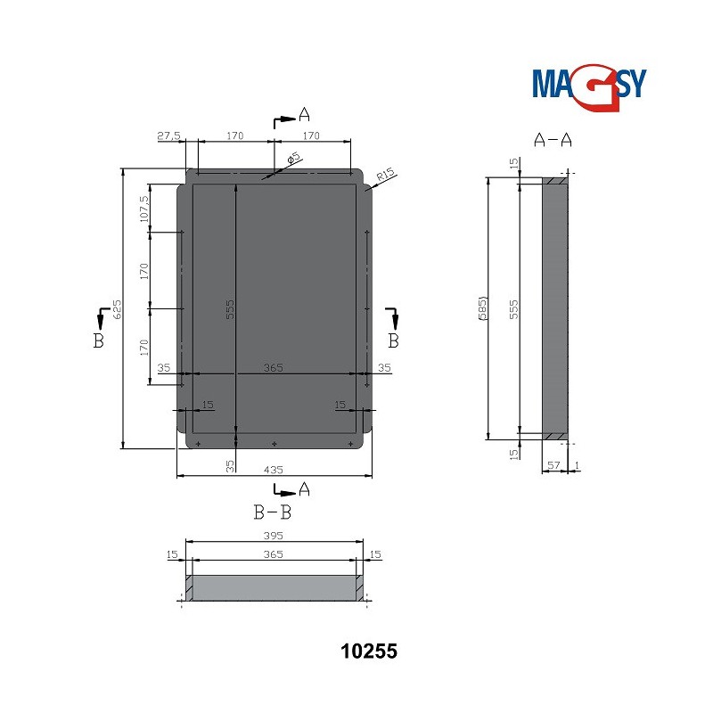 Ușiță magnetică UP 400x600 mm