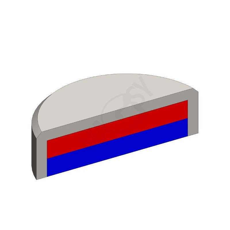 Magnet oală diam. 10 x înălțime 4,5 mm, fără filet