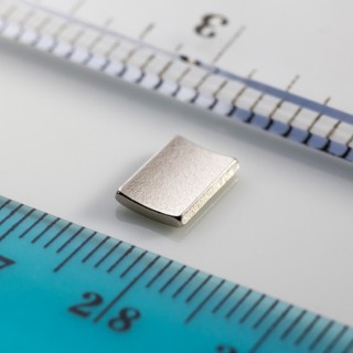 Magnet neodim segment R11xr10x30°x8 N 180 °C, VMM5UH-N35UH