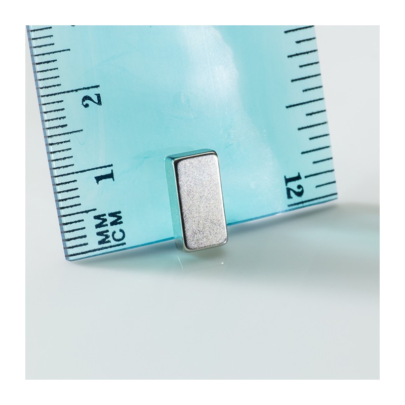 Magnet neodim bloc 12x3,5x6 N 80 °C, VMM4-N35
