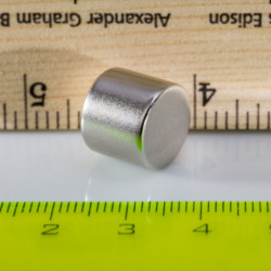 Magnet neodim cilindru cu diam.13x11 N 80 °C, VMM7-N42