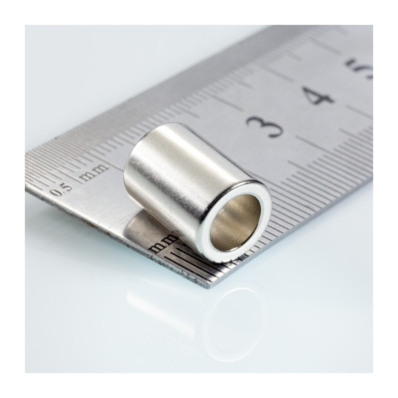 Magnet neodim inel cu diam.9,6x diam.6,3x13,1 N 80 °C, VMM4