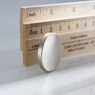 Magnet neodim cilindru cu diam.30x4 N 80 °C, VMM4 N35