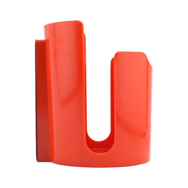 Suport magnetic roșu pentru pahar