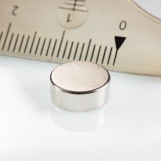 Magnet neodim cilindru cu diam.10x4 N 120 °C, VMM4H-N35H