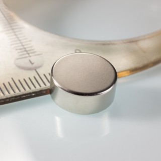 Magnet neodim cilindru cu diam.12x5 N 120 °C, VMM4H-N35H