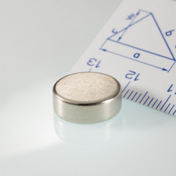 Magnet neodim cilindru cu diam.14x5 N 80 °C, VMM4-N30