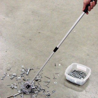 Colector metallic telescopic