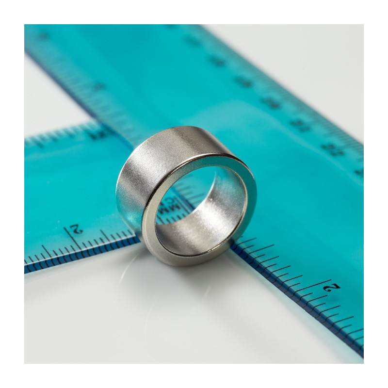 Magnet neodim inel cu diam.19,5x diam.15,1x16 N 80 °C, VMM4-N35