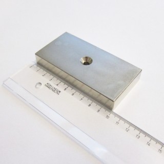 Magnet neodim bloc 100x50x15 N 80 °C, VMM5-N38