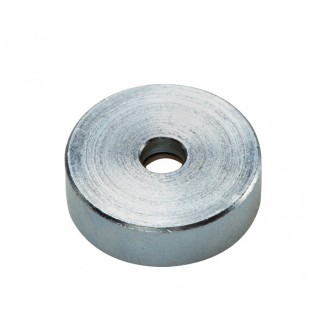 Oală magnetică diam. 47 x înăltime 9,2 mm, filet pentru șurub cu cap înecat diam. 8,5 mm