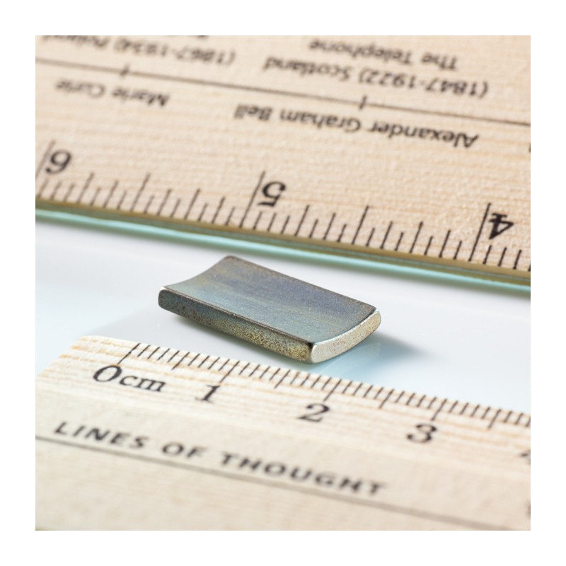 Magnet neodim segment R20,10xr17,80x34°x20 P 180 °C, VMM5UH-N35UH