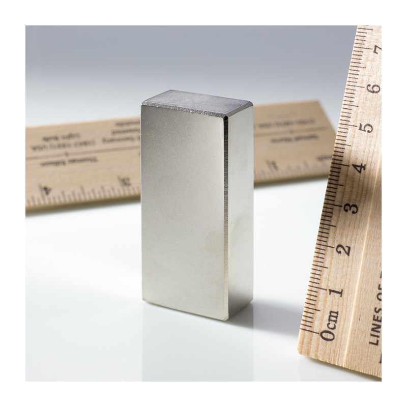 Magnet neodim bloc 55x25x15 N 80 °C, VMM4-N35
