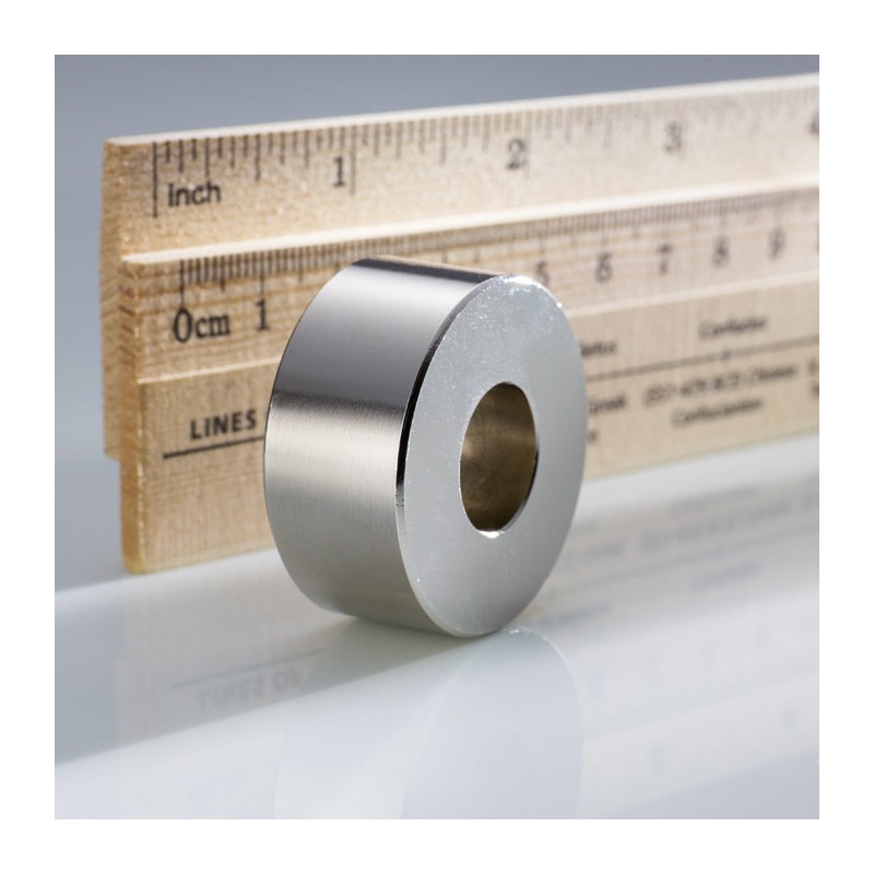 Magnet neodim inel cu diam.37,2x diam.15,2x16 N 80 °C, VMM5-N38