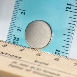Magnet neodim cilindru cu diam.16x2 N 80 °C, VMM7-N42