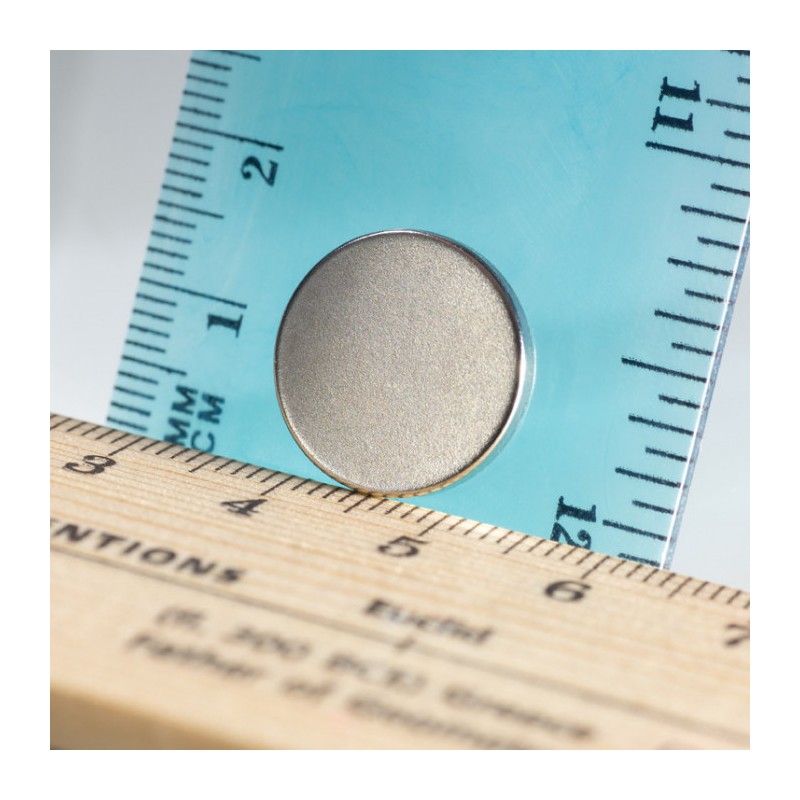 Magnet neodim cilindru cu diam.16x2 N 80 °C, VMM7-N42