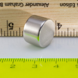 Magnet neodim cilindru cu diam.15x10 N 80 °C, VMM7-N42