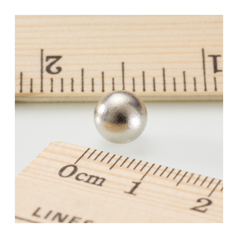 Magnet neodim sferă diam. 8 N 80 °C, VMM5-N38