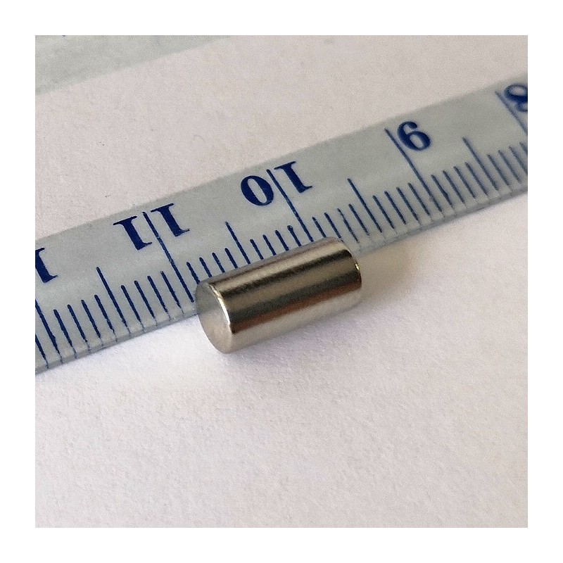 Magnet neodim cilindru cu diam.5x10 N 80 °C, VMM7-N38