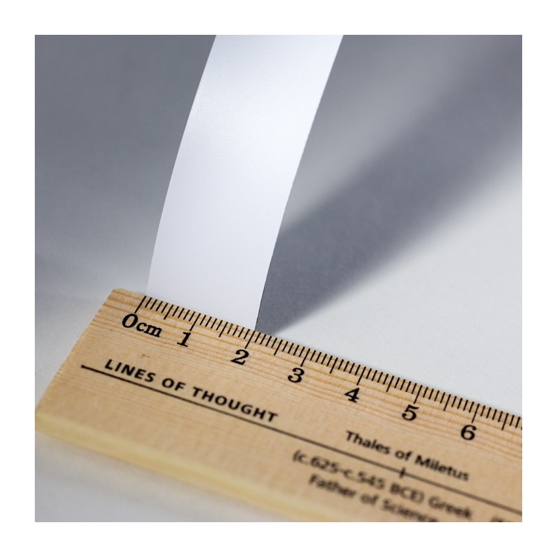 Bandă magnetică 20x0,6 mm alb