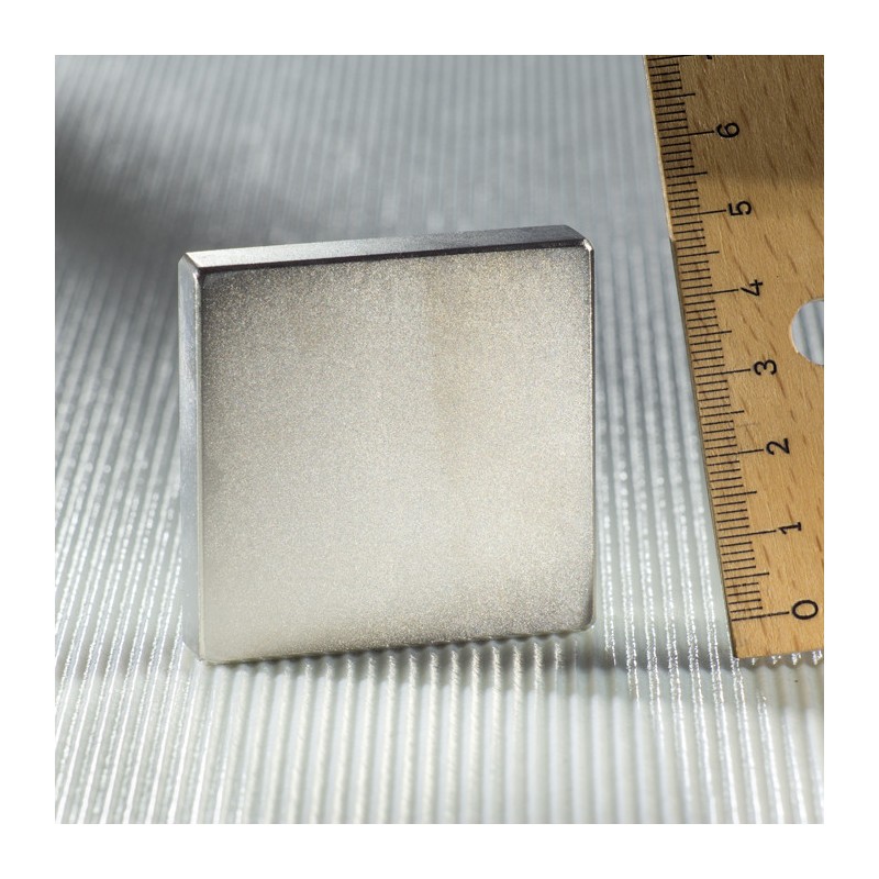 Magnet neodim bloc 50x50x10 N 180 °C, VMM5UH-N35UH
