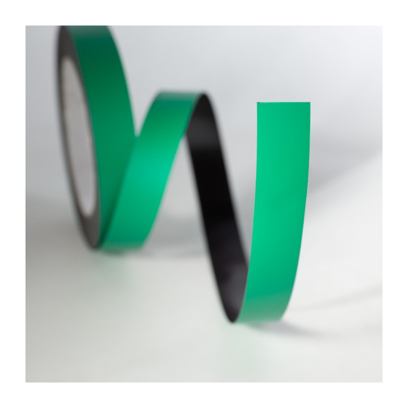 Bandă magnetică 20x0,6 mm verde