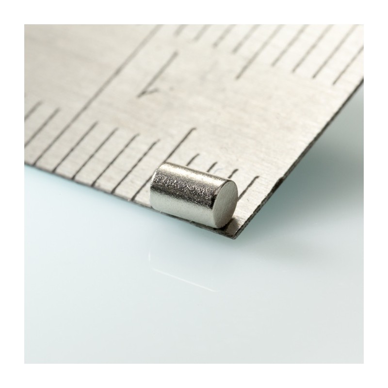 Magnet neodim cilindru cu diam.2x4 N 80°C, VMM8-N45