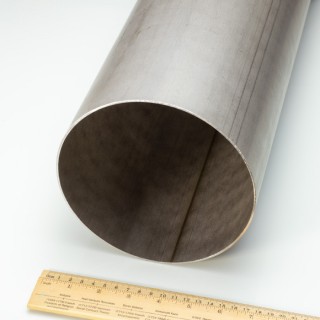 Țeavă inox diam. 168,3x2 mm, lungime 0,5 m, sudată -1.4301