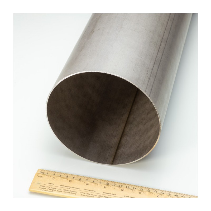 Țeavă inox diam. 168,3x2 mm, lungime 0,5 m, sudată -1.4301
