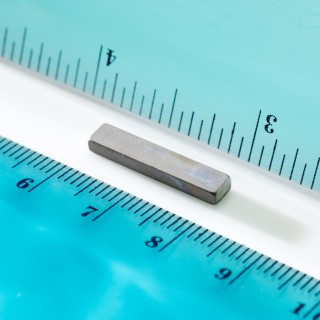 Magnet neodim bloc 20x4x2,3 P 180 °C, VMM6UH-N38UH