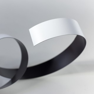 Bandă magnetică 30x0,6 mm alb