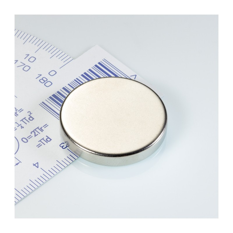 Magnet neodim cilindru cu diam.30x5 N 80 °C, VMM5 N38