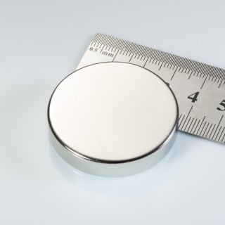 Magnet neodim cilindru cu diam.40x8 N 80 °C, VMM7-N42
