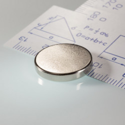 Magnet neodim cilindru cu diam.18x3 N 80 °C, VMM4-N35