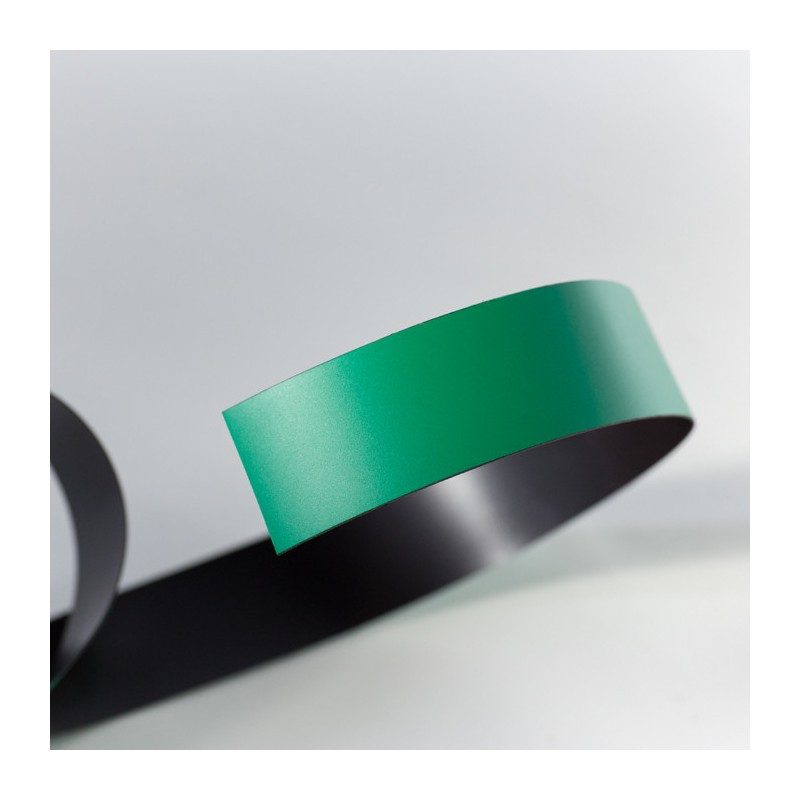 Bandă magnetică 30x0,6 mm verde