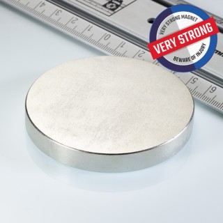Magnet neodim cilindru cu diam.70x10 N 80 °C, VMM7-N38