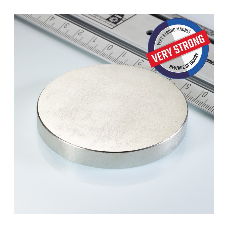 Magnet neodim cilindru cu diam.70x10 N 80 °C, VMM7-N38