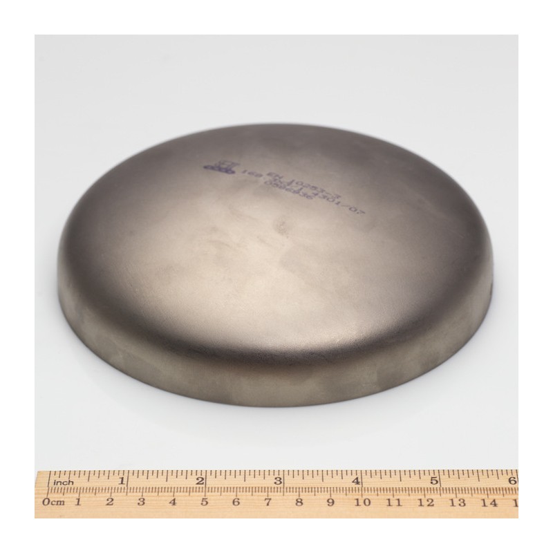 Dop curbat 168,3x3 mm- 1.4301