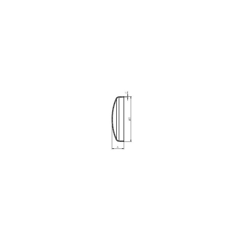 Dop curbat 168,3x3 mm- 1.4301
