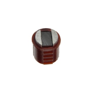 Magnet mobilier rotund maro cu magnet de ferită