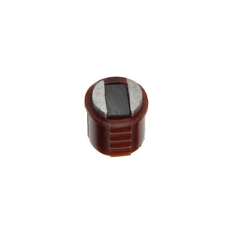 Magnet mobilier rotund maro cu magnet de ferită