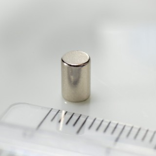 Magnet neodim cilindru cu diam.4x6 N 150 °C, VMM6SH-N40SH