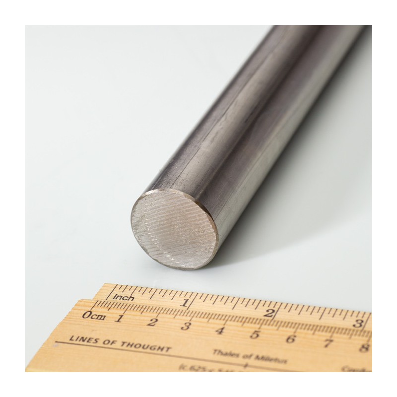 Bară plină inox diam. 28 mm, lungime 1 m - 1.4301