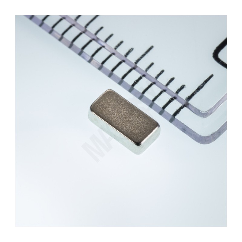 Magnet neodim bloc 5x2,5x1,5 N 120 °C, VMM65H-N44H