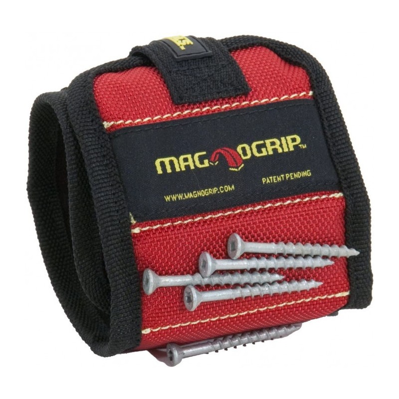 Brățară magnetică pentru încheietură MagnoGrip roșie
