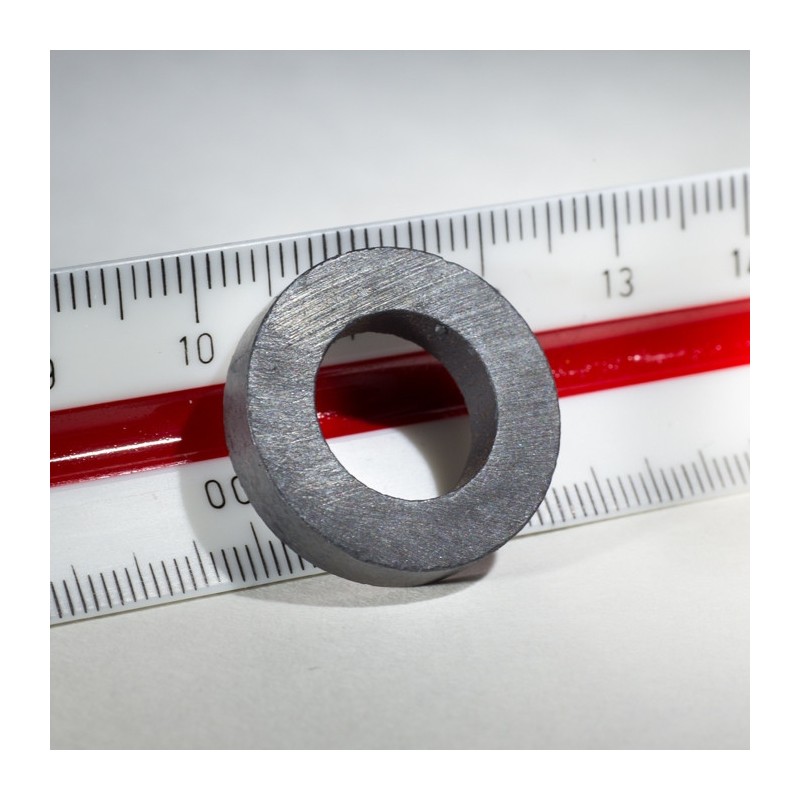 Magnet ferită inel diam.20,7x diam.12x4,5