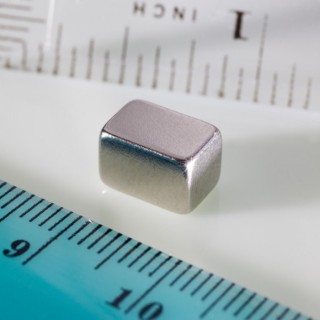 Magnet neodim bloc 9x6x6 N 80 °C, VMM4-N35