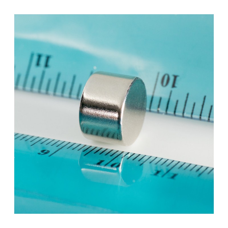 Magnet neodim cilindru cu diam.12x8 N 80 °C, VMM7-N42