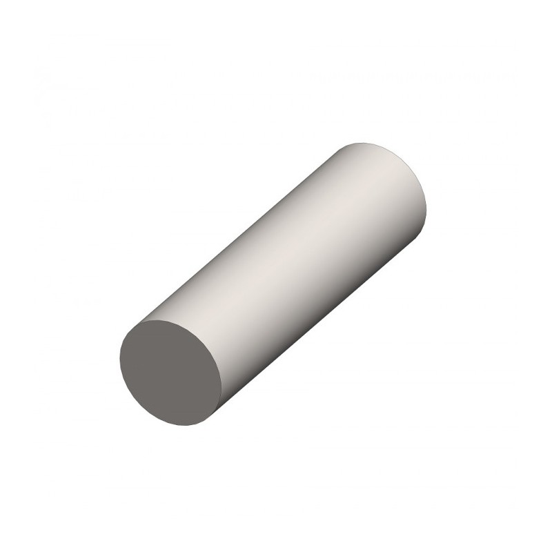 Bară plină rotundă inox diam. 55 mm, lungime 0,5 m- trasă la rece - 1.4301